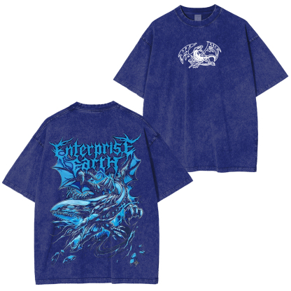 [Copy]Remera Skeletor Unisex Washed T-Shirt