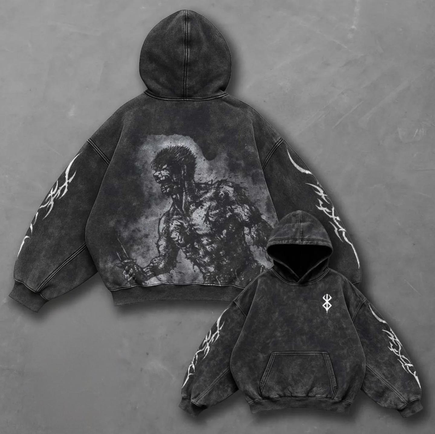 Bresk Retro Anime Hoodie
