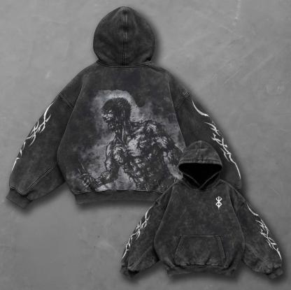 Bresk Retro Anime Hoodie