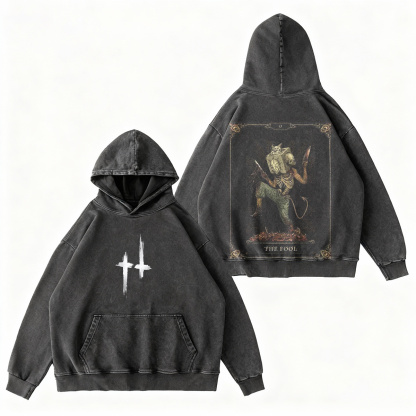 Hunt Showdown “The Fool 1986” Tee “Bayou terror.  Washed T-shirt/Crewneck/Hoodie