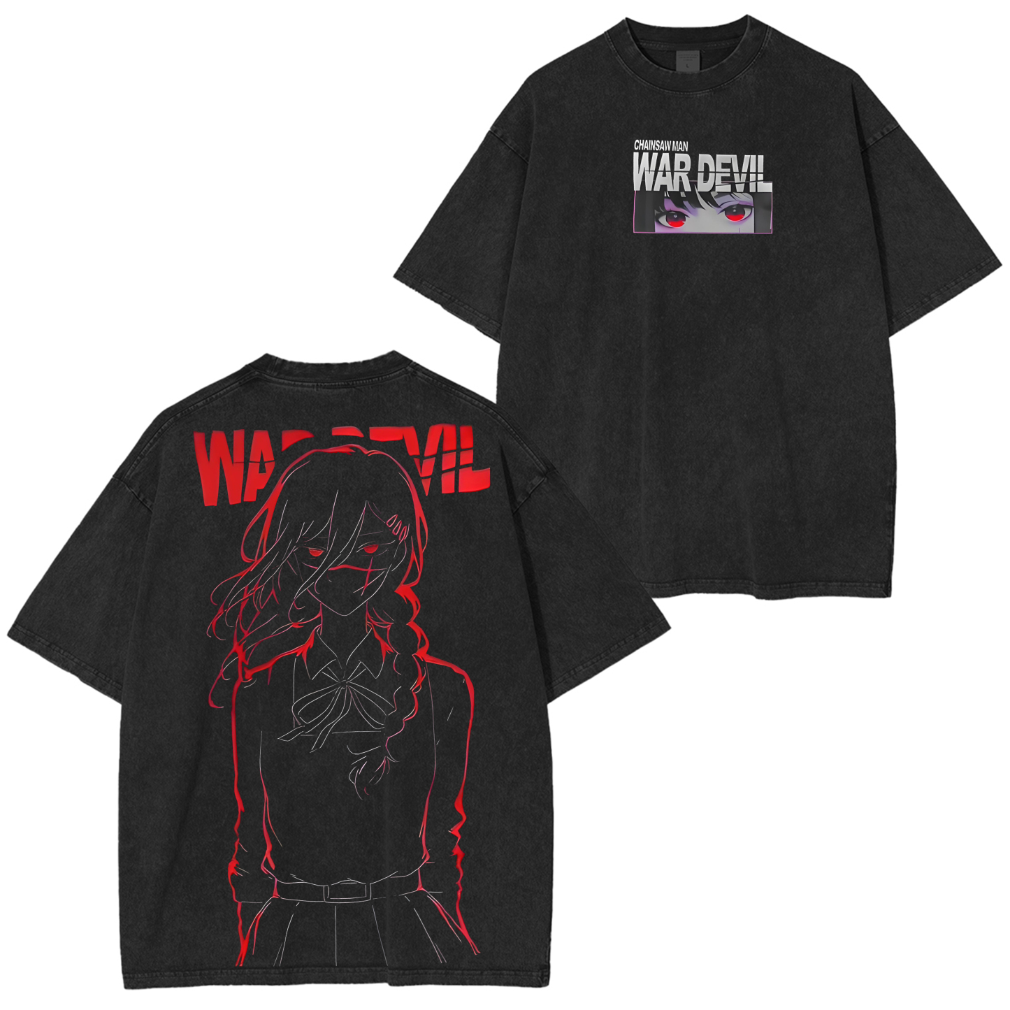 War Devil unleashed Dual print T-Shirt