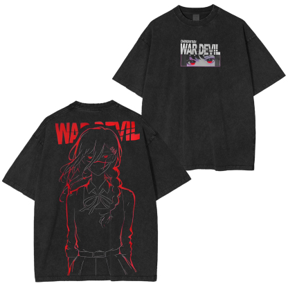 War Devil unleashed Dual print T-Shirt