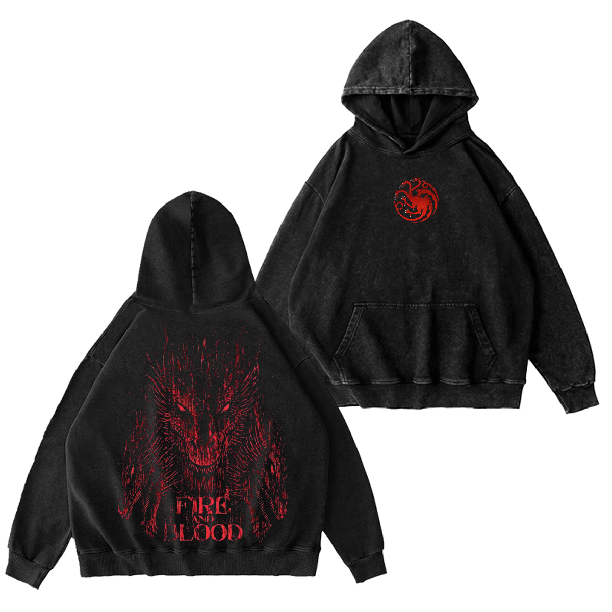 House Targaryen Oversized T-shirt/Crewneck/Hoodie