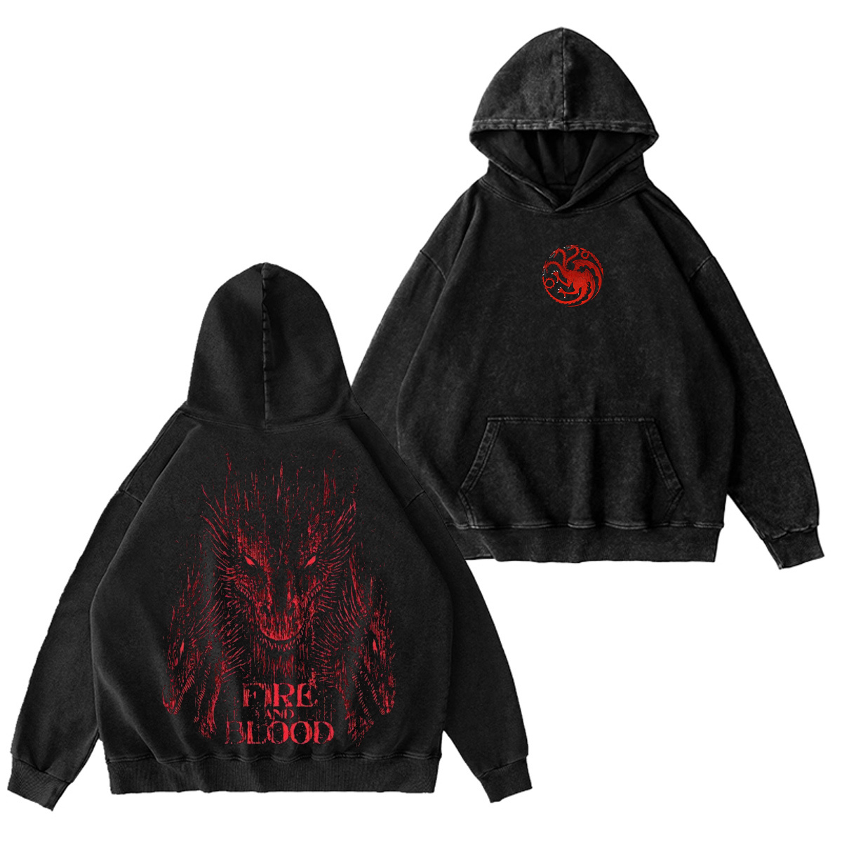 House Targaryen Oversized T-shirt/Crewneck/Hoodie