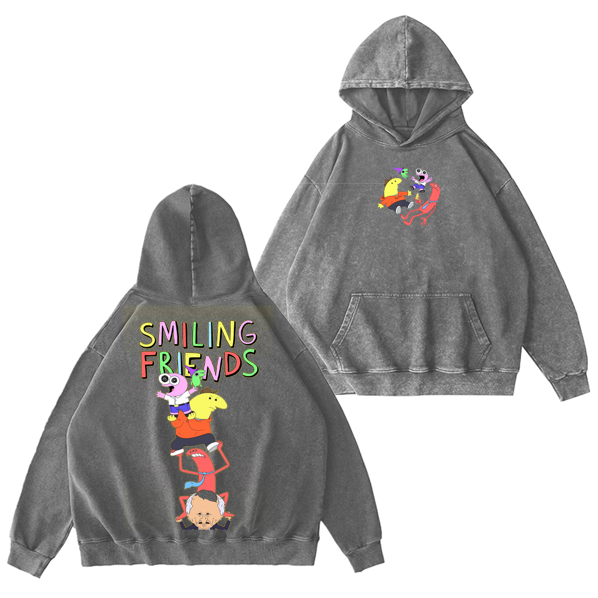 Smiling Friends Oversized T-shirt/Crewneck/Hoodie