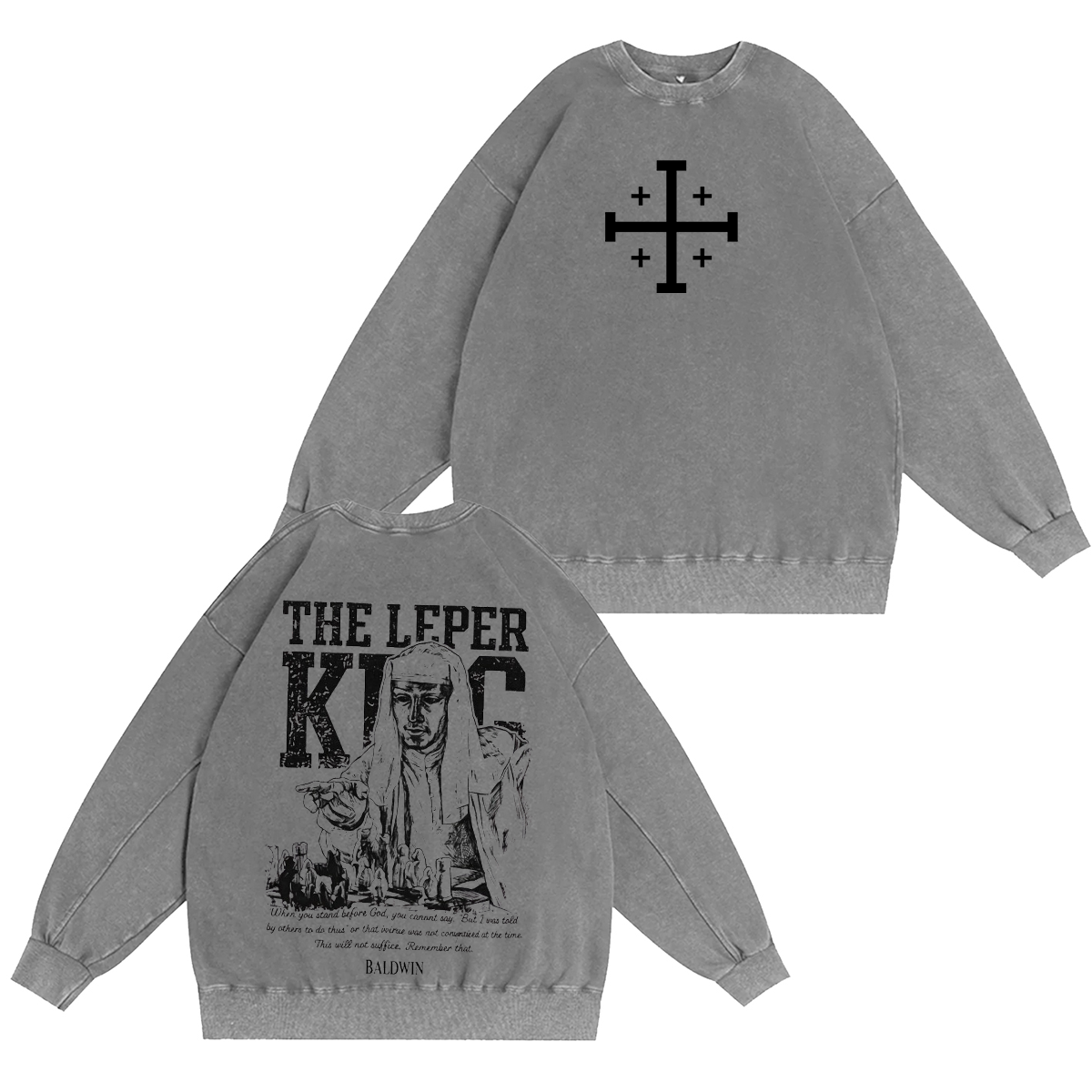 King Baldwin IV Oversized T-shirt/Crewneck/Hoodie