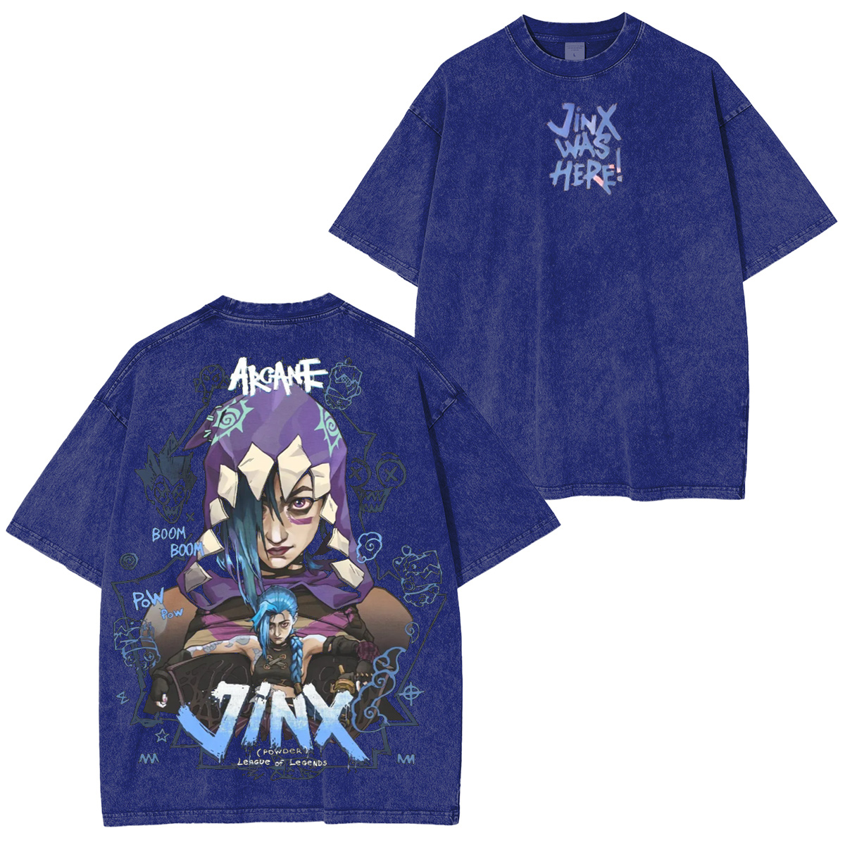 Jinx Was Here Oversized T-shirt/Crewneck/Hoodie