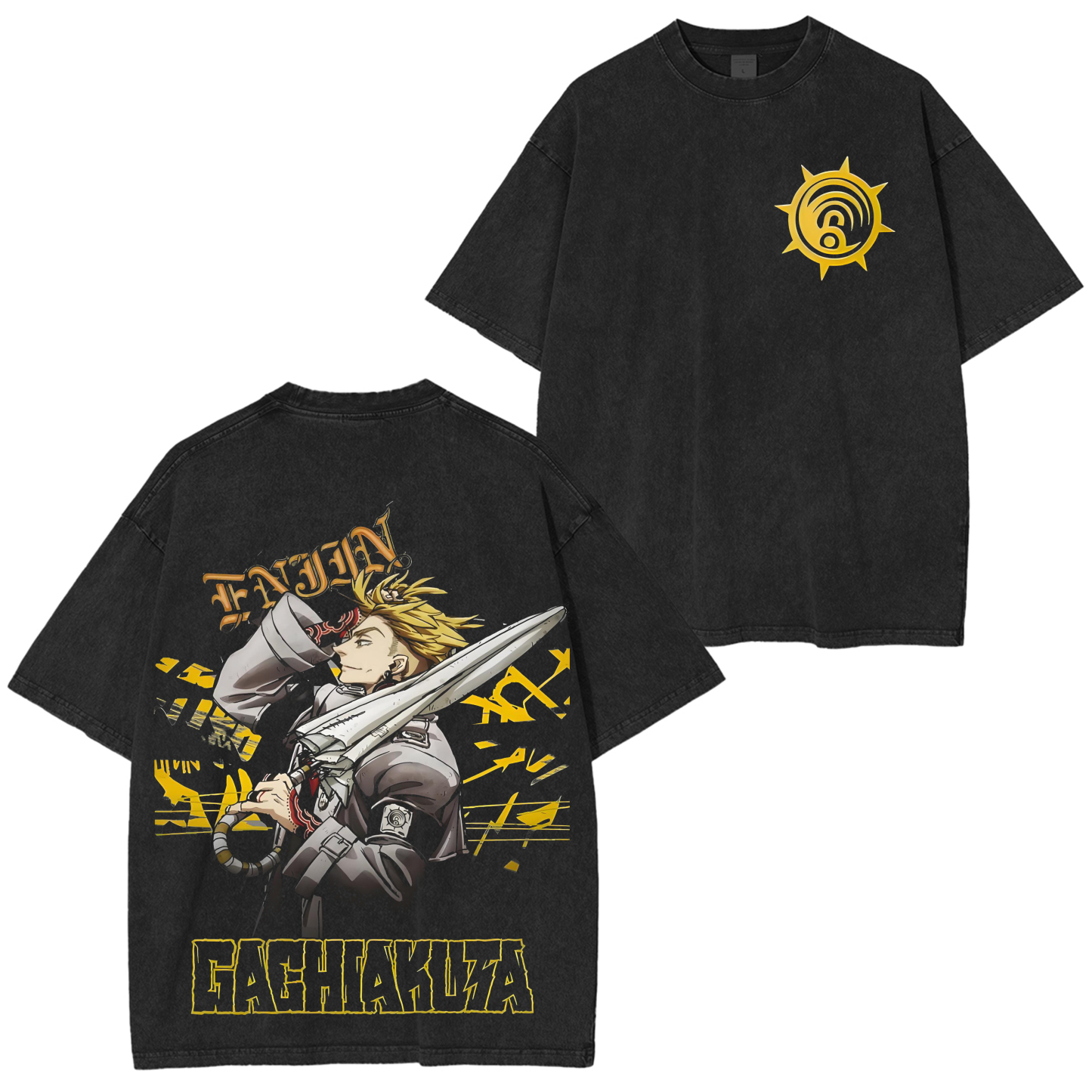 Gachiakuta Enjin Comic T-Shirt