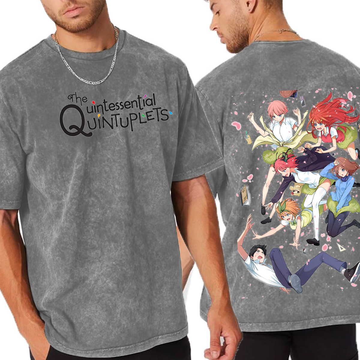 The Quintessential Quintuplets  Washed T-shirt/Crewneck/Hoodie