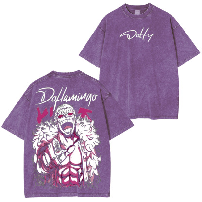 Doflamingo Unisex Washed T-Shirt