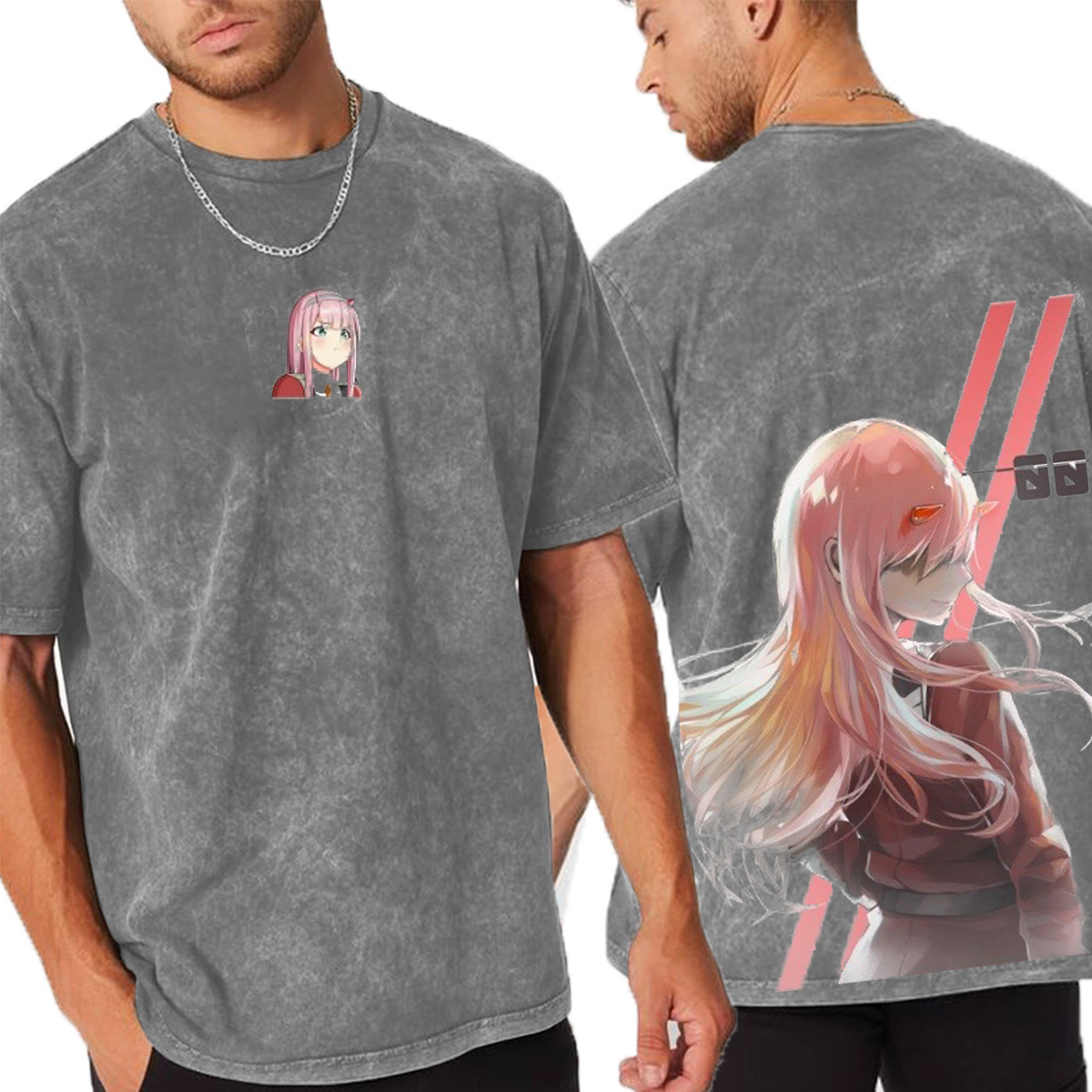 DARLING in the FRANXX Washed T-shirt/Crewneck/Hoodie