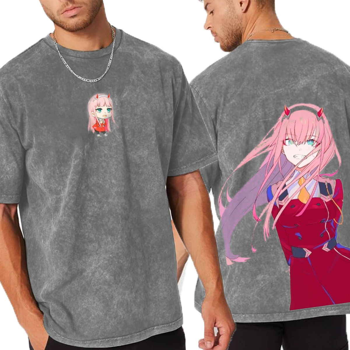 DARLING in the FRANXX Washed T-shirt/Crewneck/Hoodie