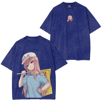 DARLING in the FRANXX Washed T-shirt/Crewneck/Hoodie