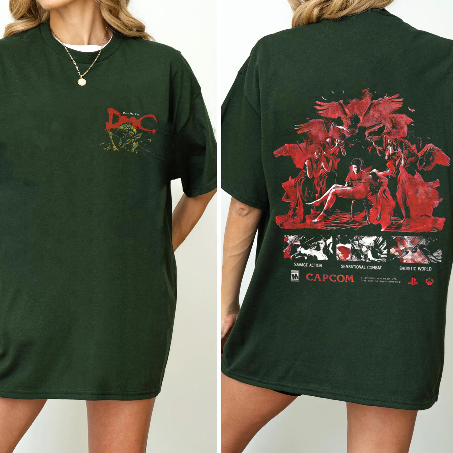 Devil May Cry Vintage Unisex T-shirt/Crewneck/Hoodie
