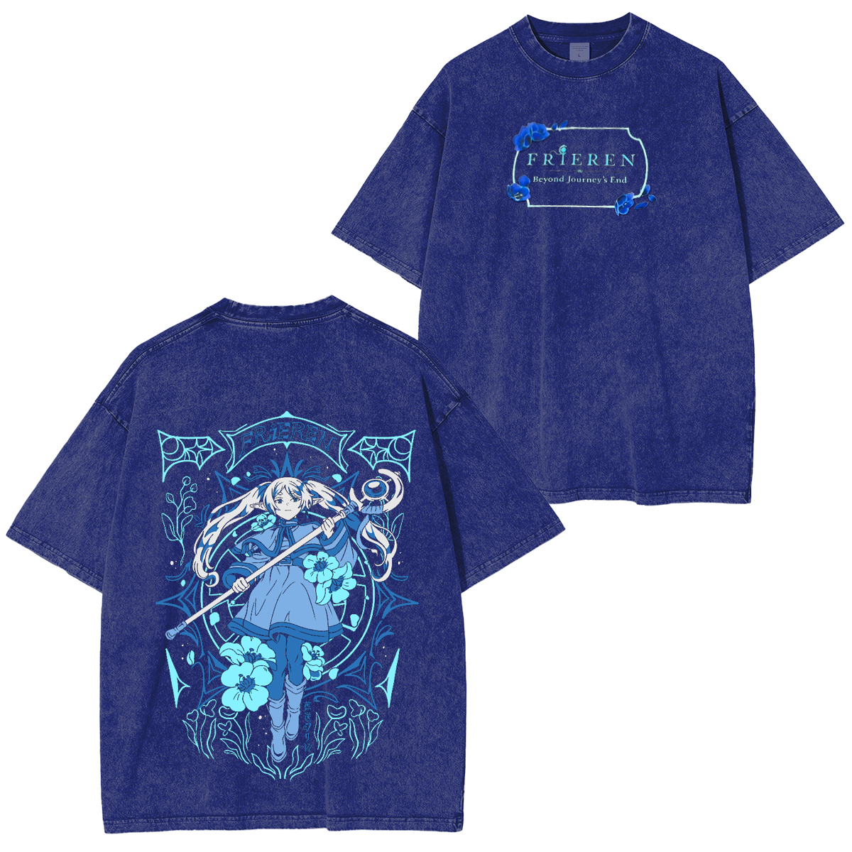 Frieren: Beyond Journey’s End Washed T-shirt/Crewneck/Hoodie