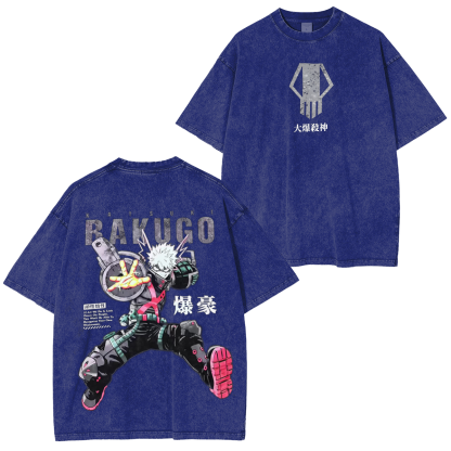 My Hero Academia Washed T-shirt/Crewneck/Hoodie