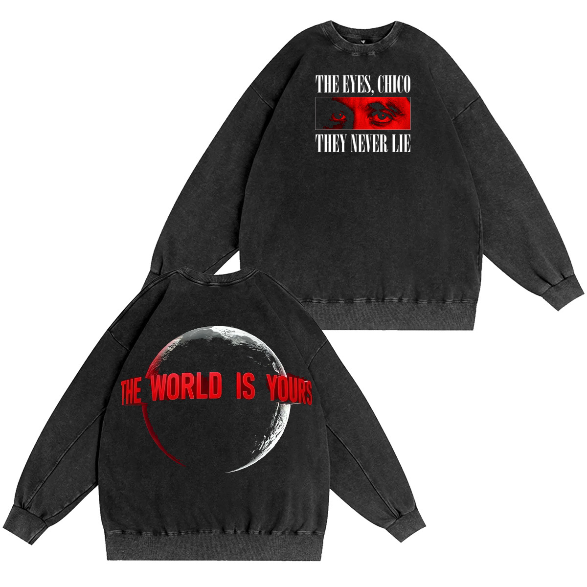 Scarface Washed T-shirt/Crewneck/Hoodie