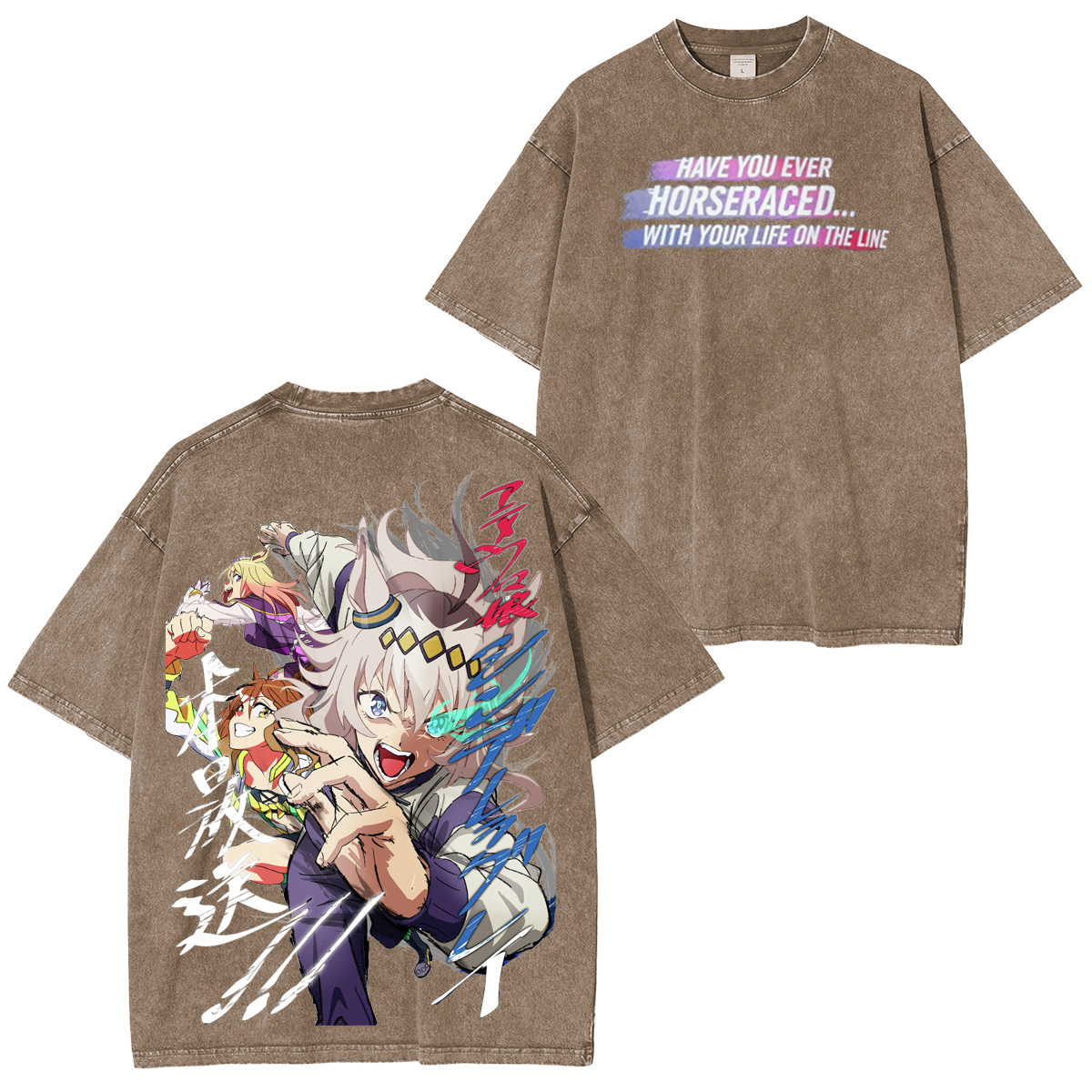 Uma Musume Pretty Derby Washed T-shirt/Crewneck/Hoodie