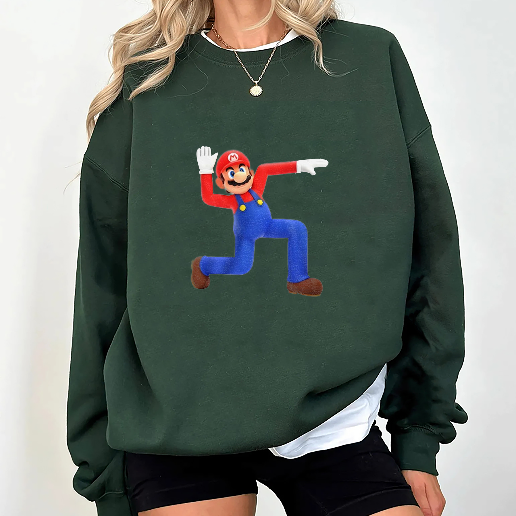 Super Mario Nazio Funny Meme Unisex T-shirt/Crewneck/Hoodie