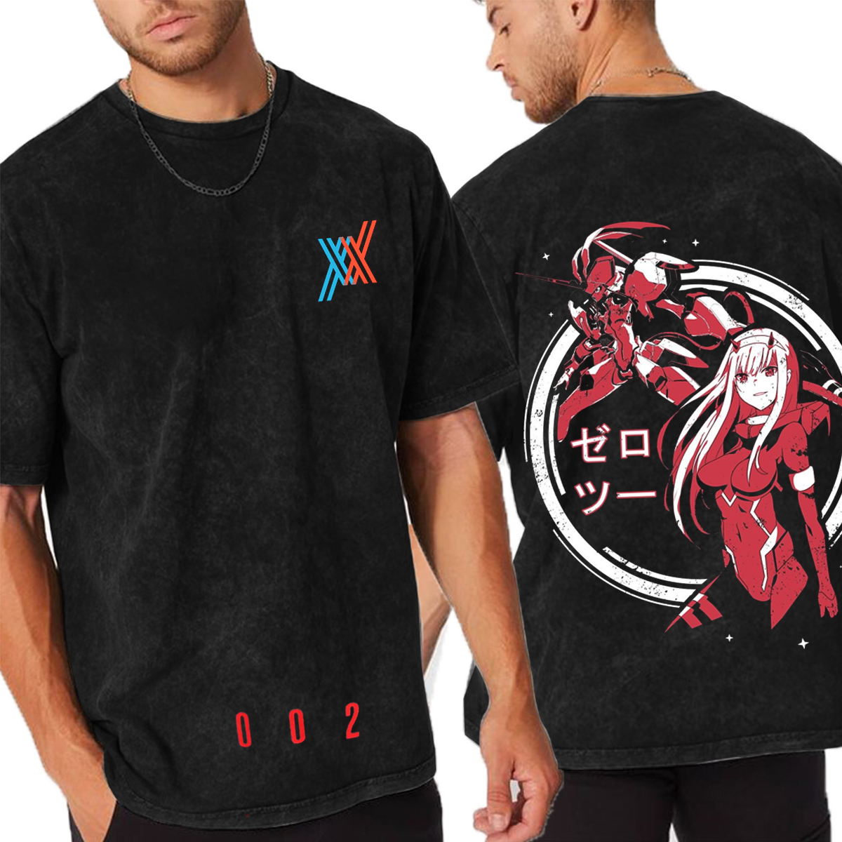DARLING in the FRANXX Washed T-shirt/Crewneck/Hoodie