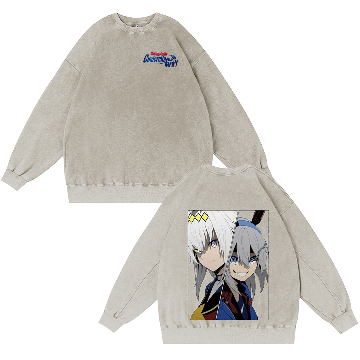 Uma Musume: Cinderella Gray Washed T-shirt/Crewneck/Hoodie