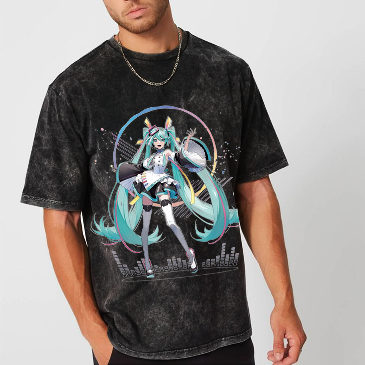 Hatsune Miku Vintage Washed T-shirt/Crewneck/Hoodie