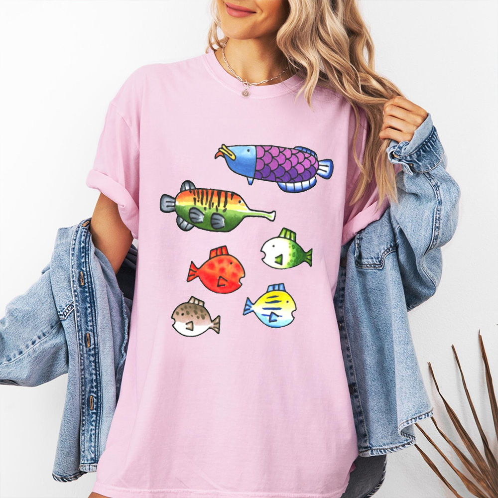 Wii Fishing Unisex T-shirt/Crewneck/Hoodie