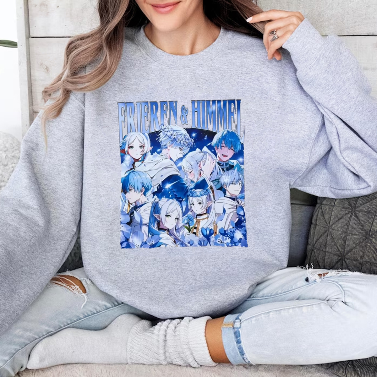 Frieren Himmel Oversized T-shirt/Crewneck/Hoodie