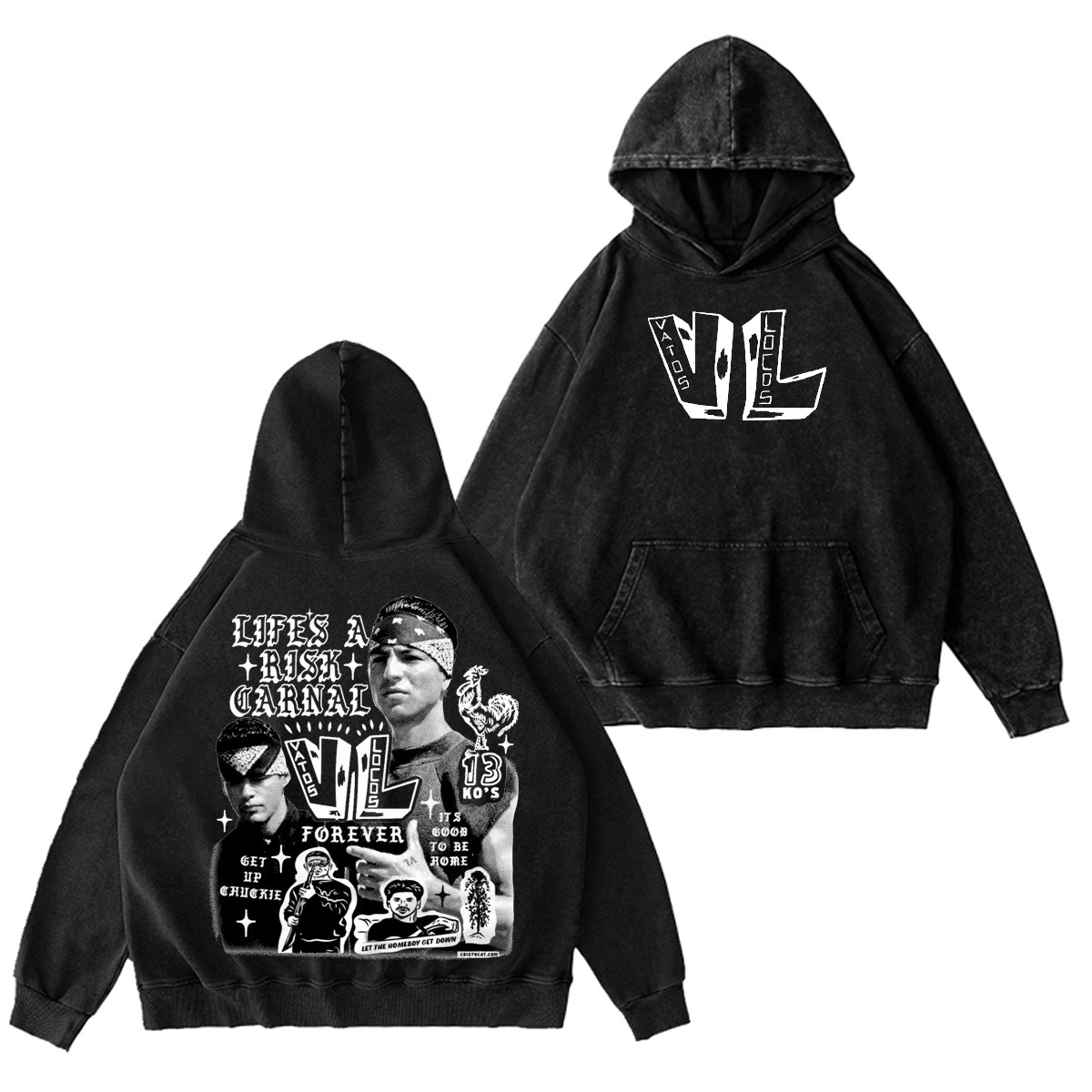 Vatos Locos World Oversized T-shirt/Crewneck/Hoodie