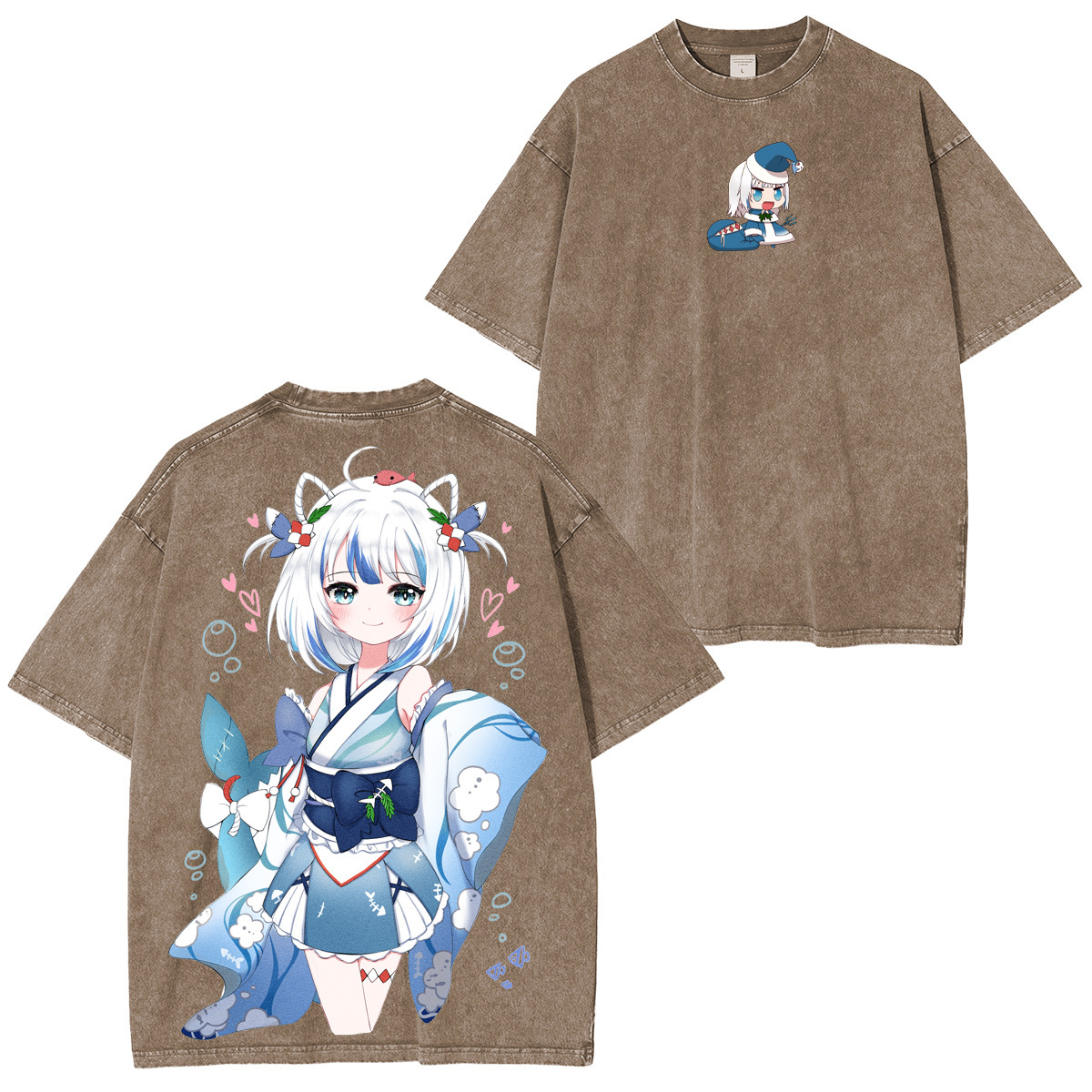 Gawr Gura Oversized T-shirt/Crewneck/Hoodie