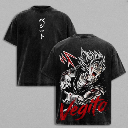 Super Vegito Dragon Ball Super Washed T-shirt/Crewneck/Hoodie