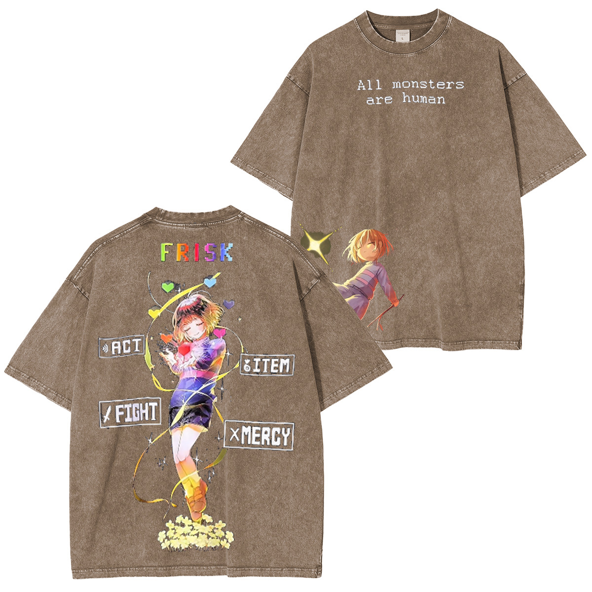 Frisk Undertale Oversized T-shirt/Crewneck/Hoodie