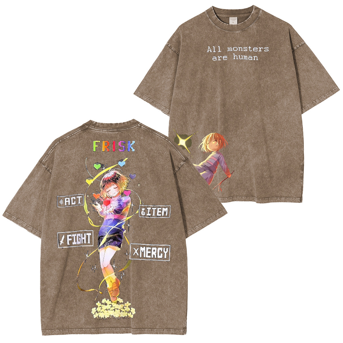 Frisk Undertale Oversized T-shirt/Crewneck/Hoodie
