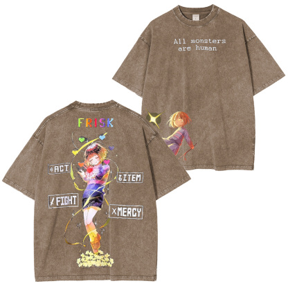 Frisk Undertale Oversized T-shirt/Crewneck/Hoodie