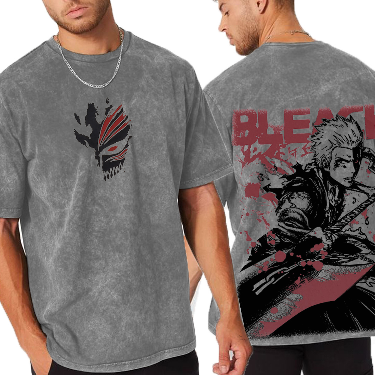 Anime Bleach Kurosaki Ichigo Oversized T-shirt/Crewneck/Hoodie