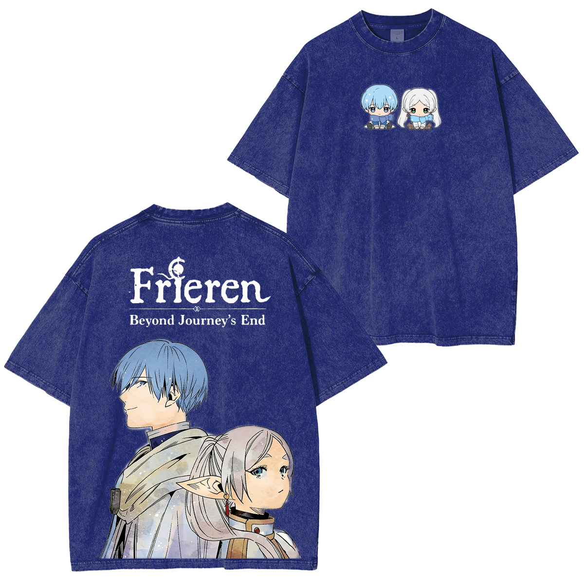 Frieren: Beyond Journey's End Vintage Washed T-shirt/Crewneck/Hoodie