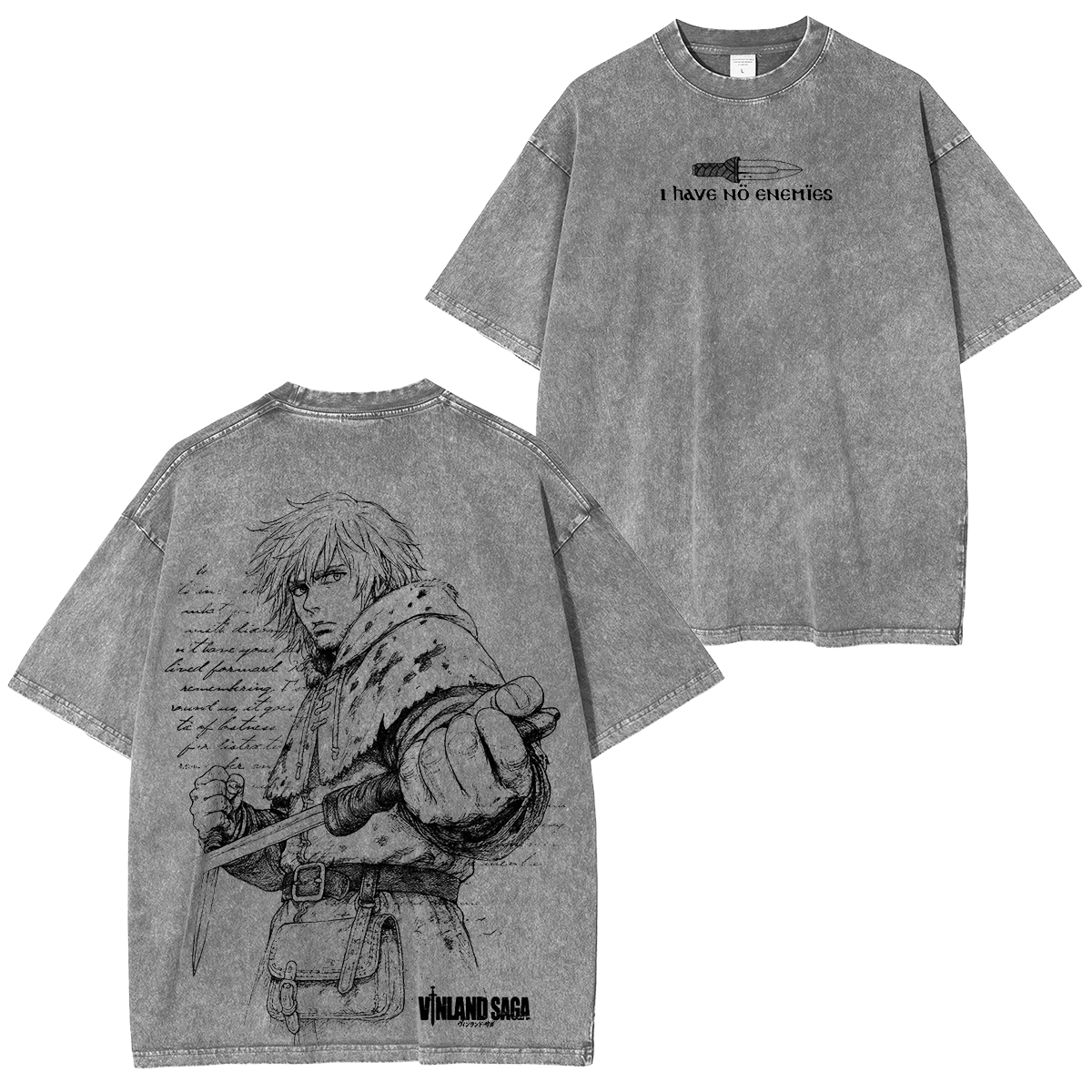 Vinland Saga Vintage Washed T-shirt/Crewneck/Hoodie