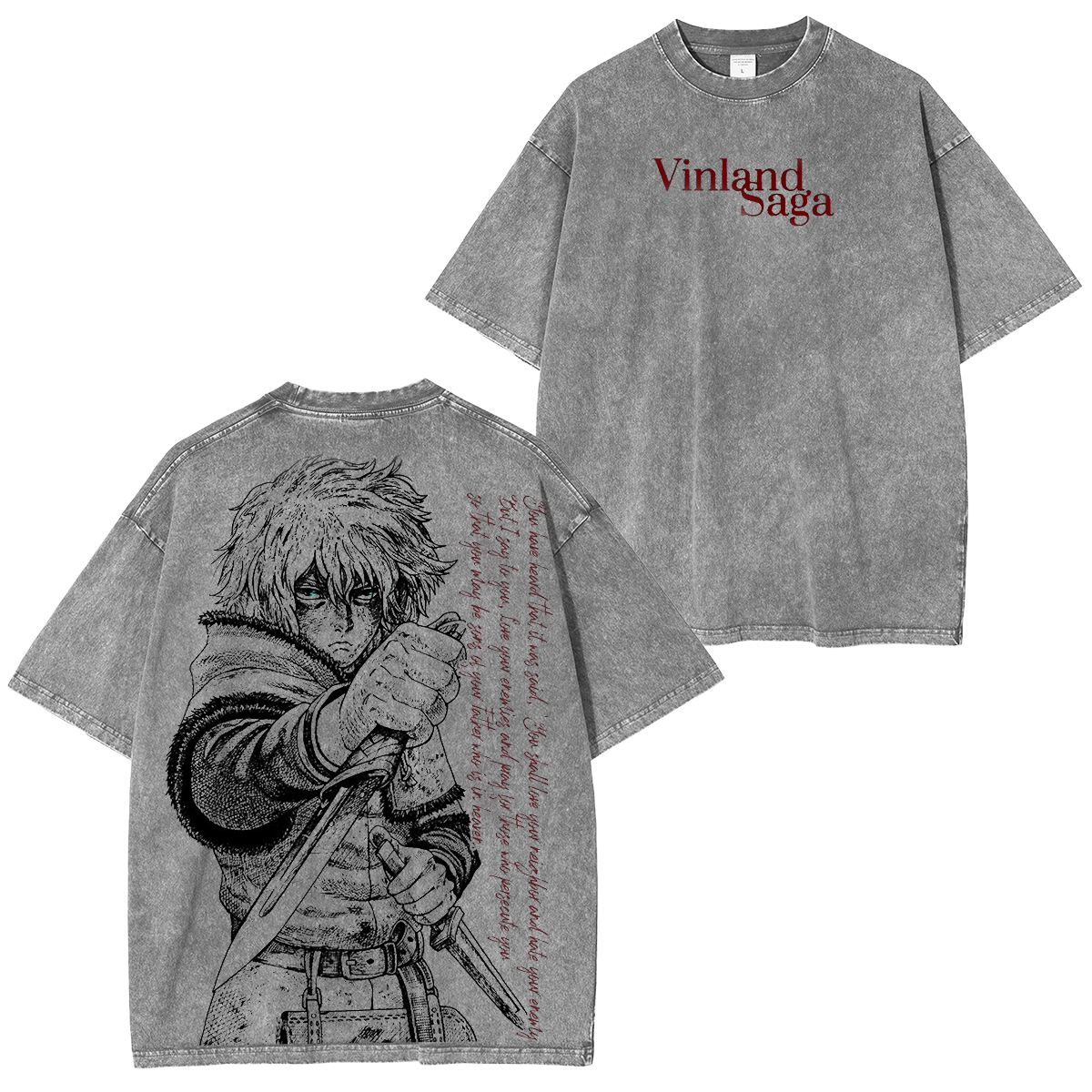 Vinland Saga Vintage Washed T-shirt/Crewneck/Hoodie