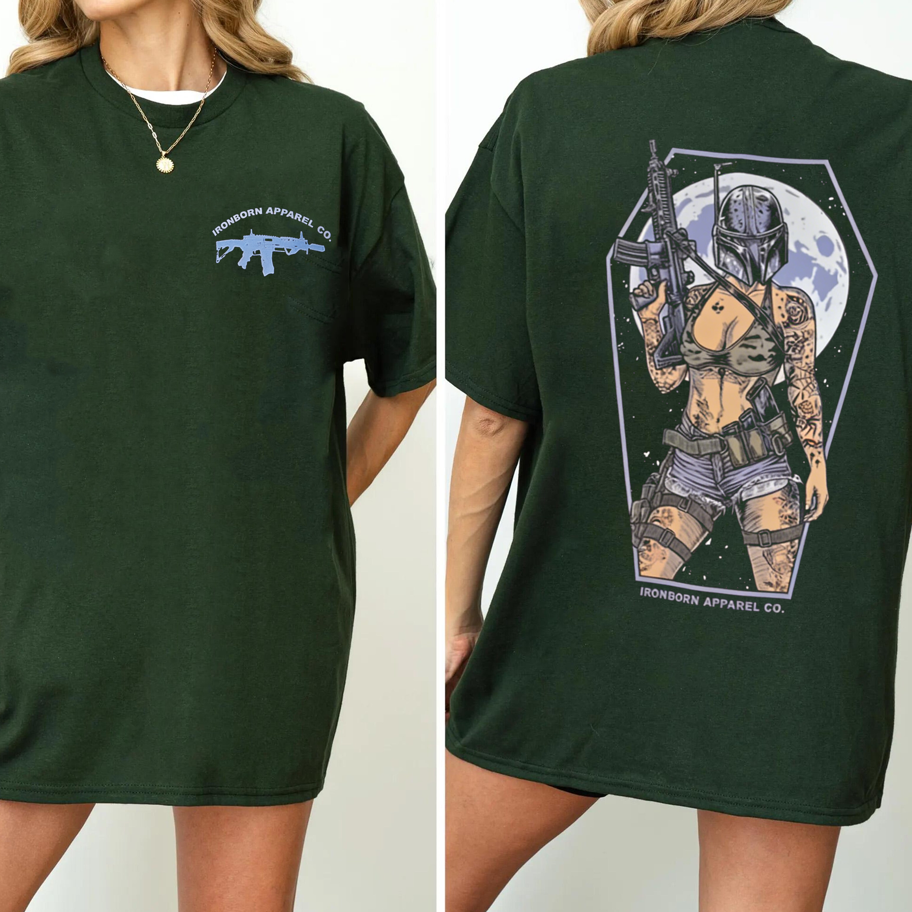 Sexy Guns And Buns Oversized T-shirt/Crewneck/Hoodie