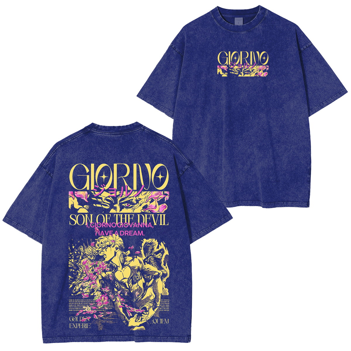 JoJo's Bizarre Adventure Washed T-shirt/Crewneck/Hoodie