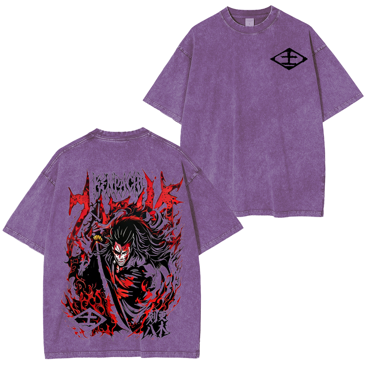 Bleach Unisex Washed T-Shirt