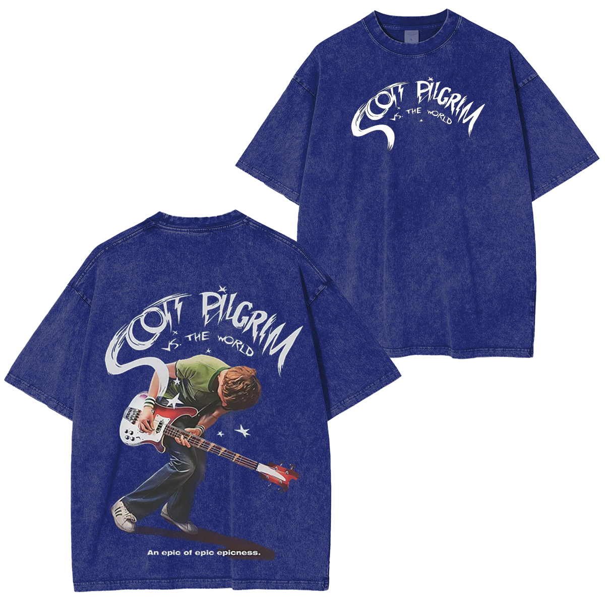 Scott Pilgrim vs. The World Unisex Washed T-Shirt