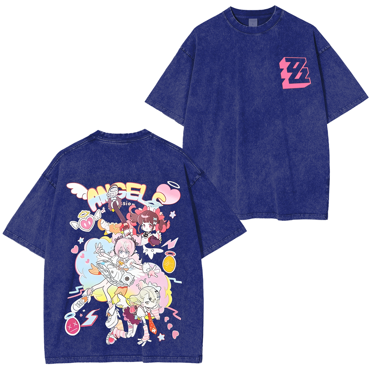 Zenless Zone Zero Unisex  Washed T-Shirt