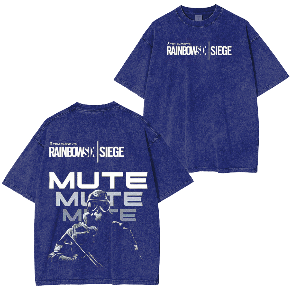Vintage Strategy Shooting Game Vintage Unisex  Washed T-Shirt