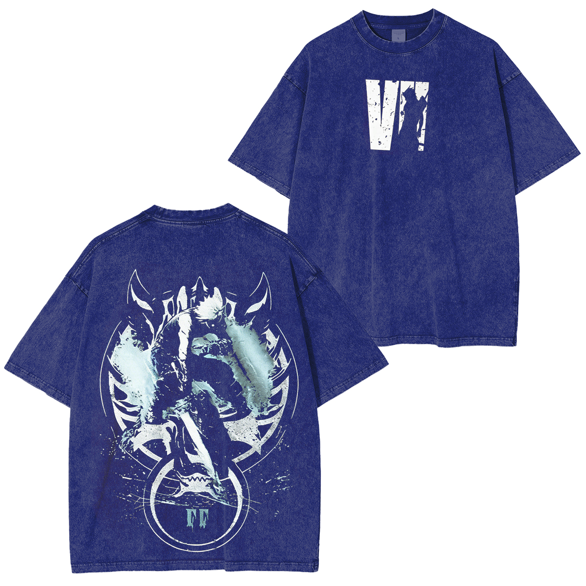 Final Fantasy VII Vintage Unisex  Washed T-Shirt