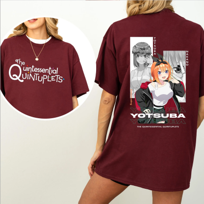 Yotsuba Nakano-The Quintessential Quintuplets Oversized T-shirt/Crewneck/Hoodie