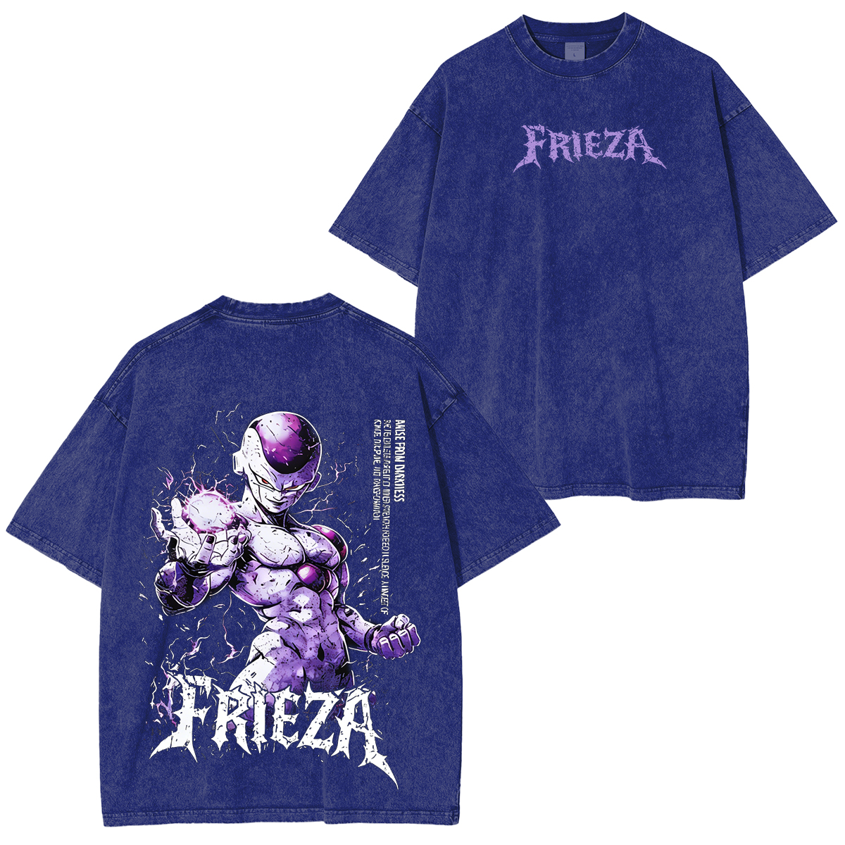 Dragon Ball 'Frieza'  Unisex  Washed T-Shirt/Hoodie/Pullover Sweatshirt