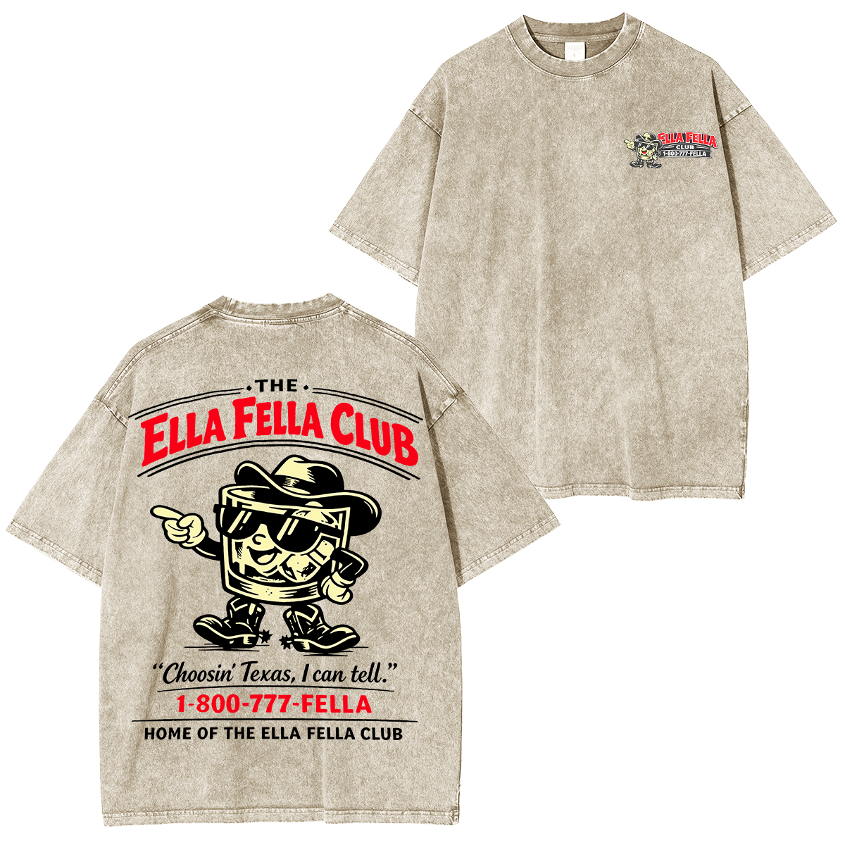 Ella Langley Unisex Washed T-Shirt