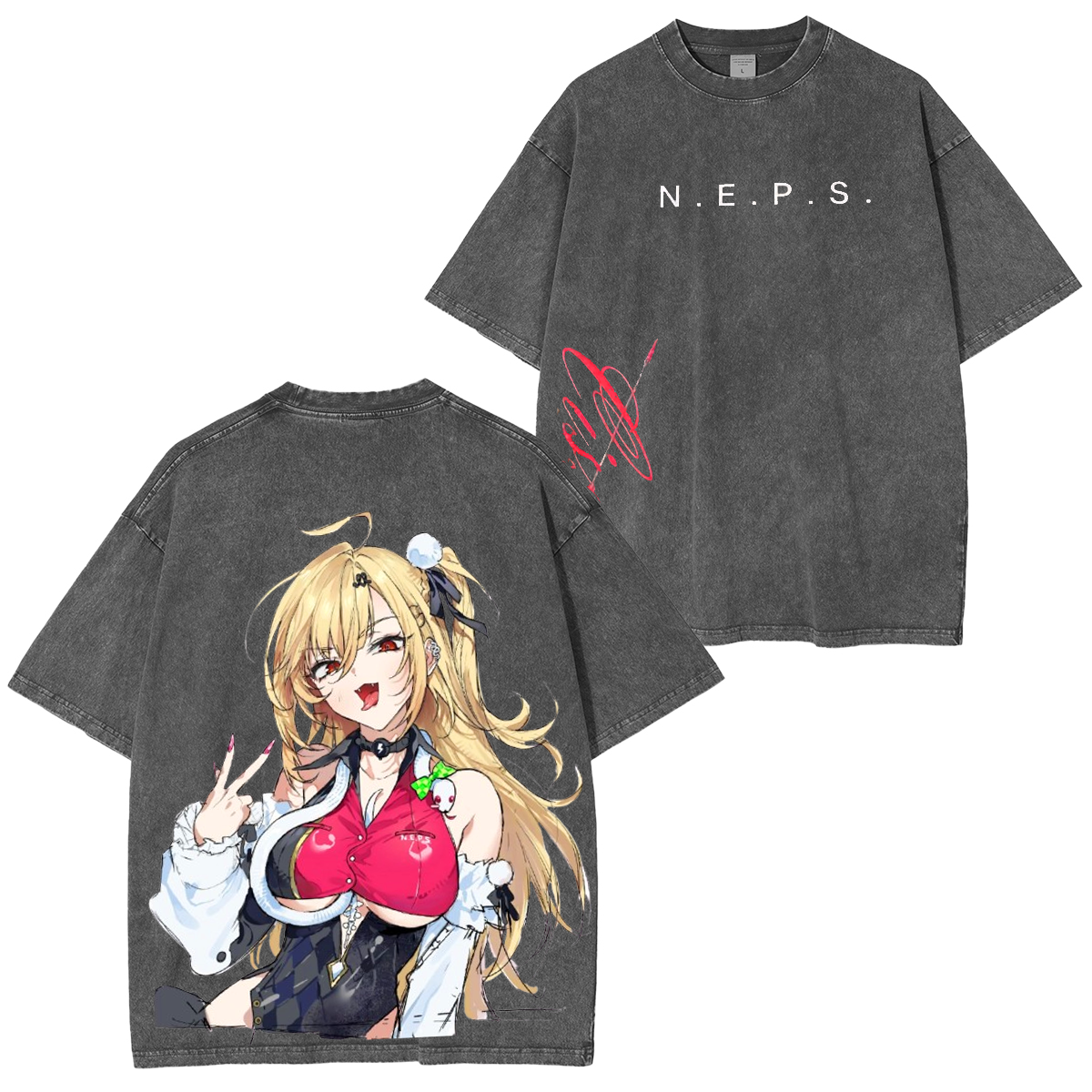Zenless Zone ZeroZhu Cissia zzz Supremacy Unisex Washed T-Shirt