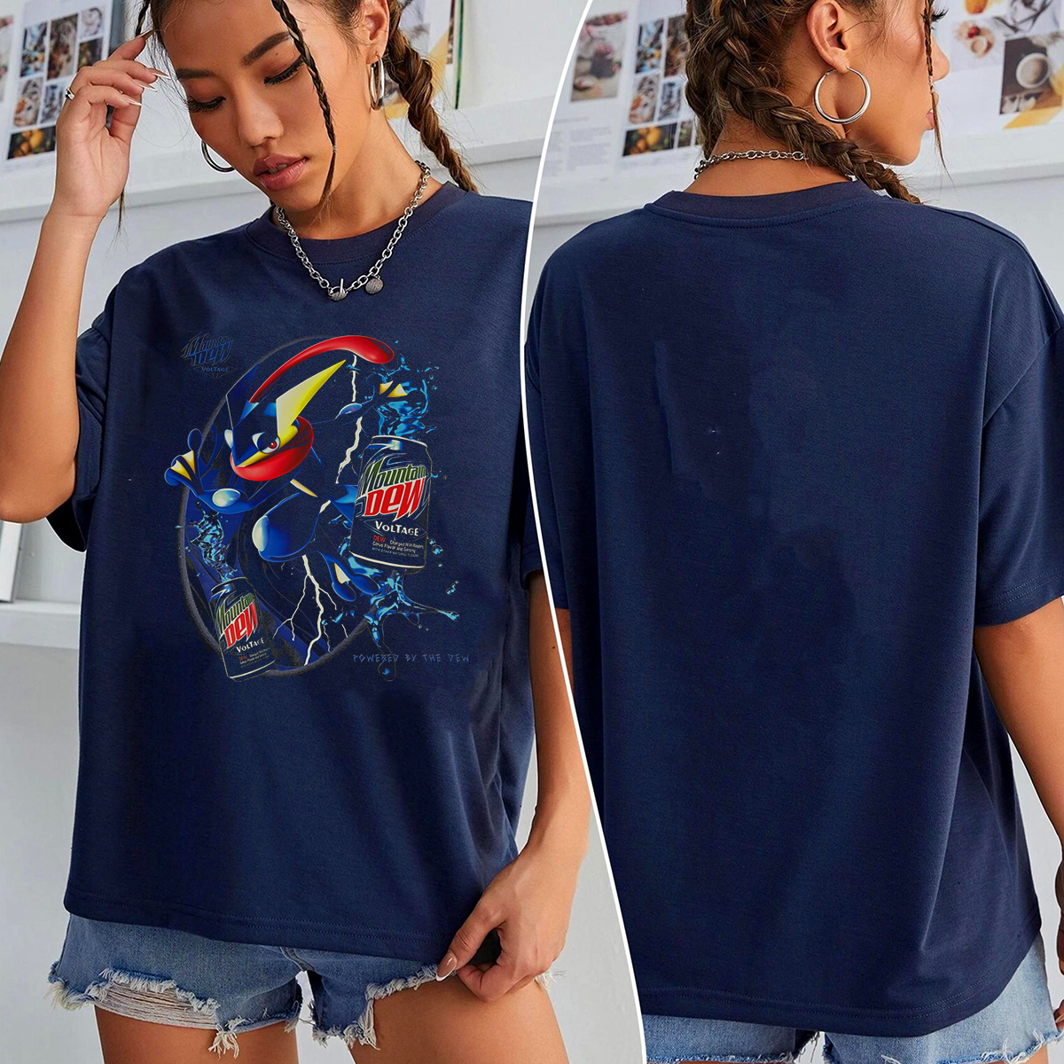 Pokemon x Mountaindew had Oversized T-shirt/Crewneck/Hoodie